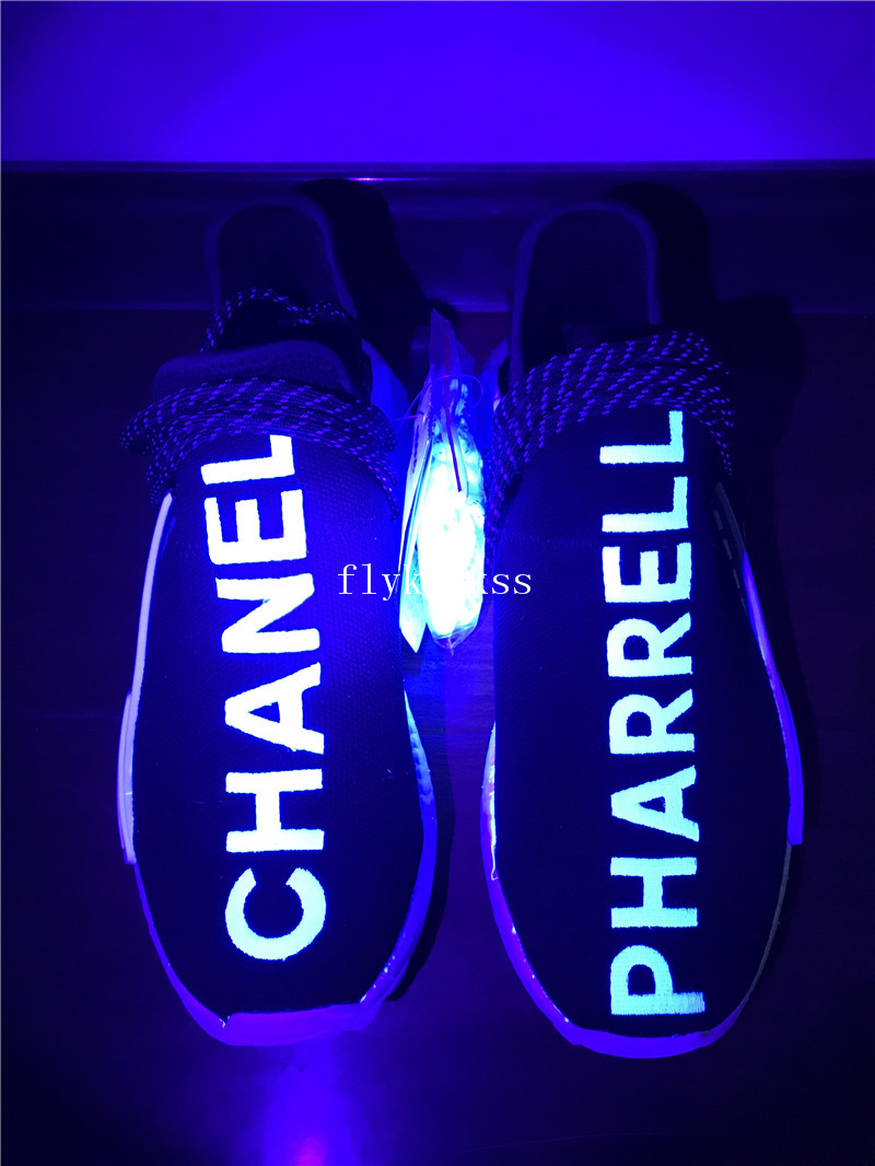 Update Correct Version Chanel X Adidas NMD Human Race Black